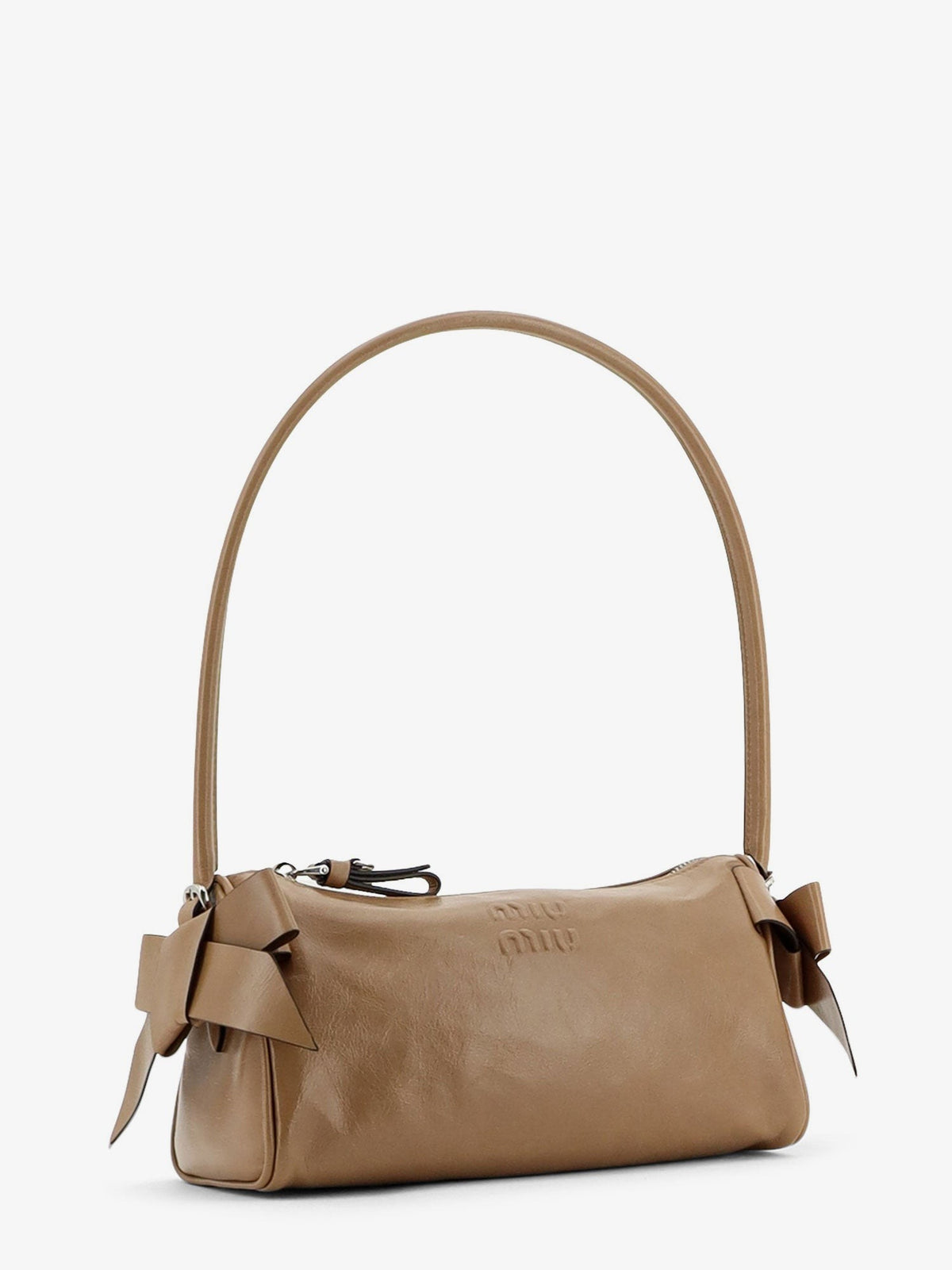 Leather shoulder bag