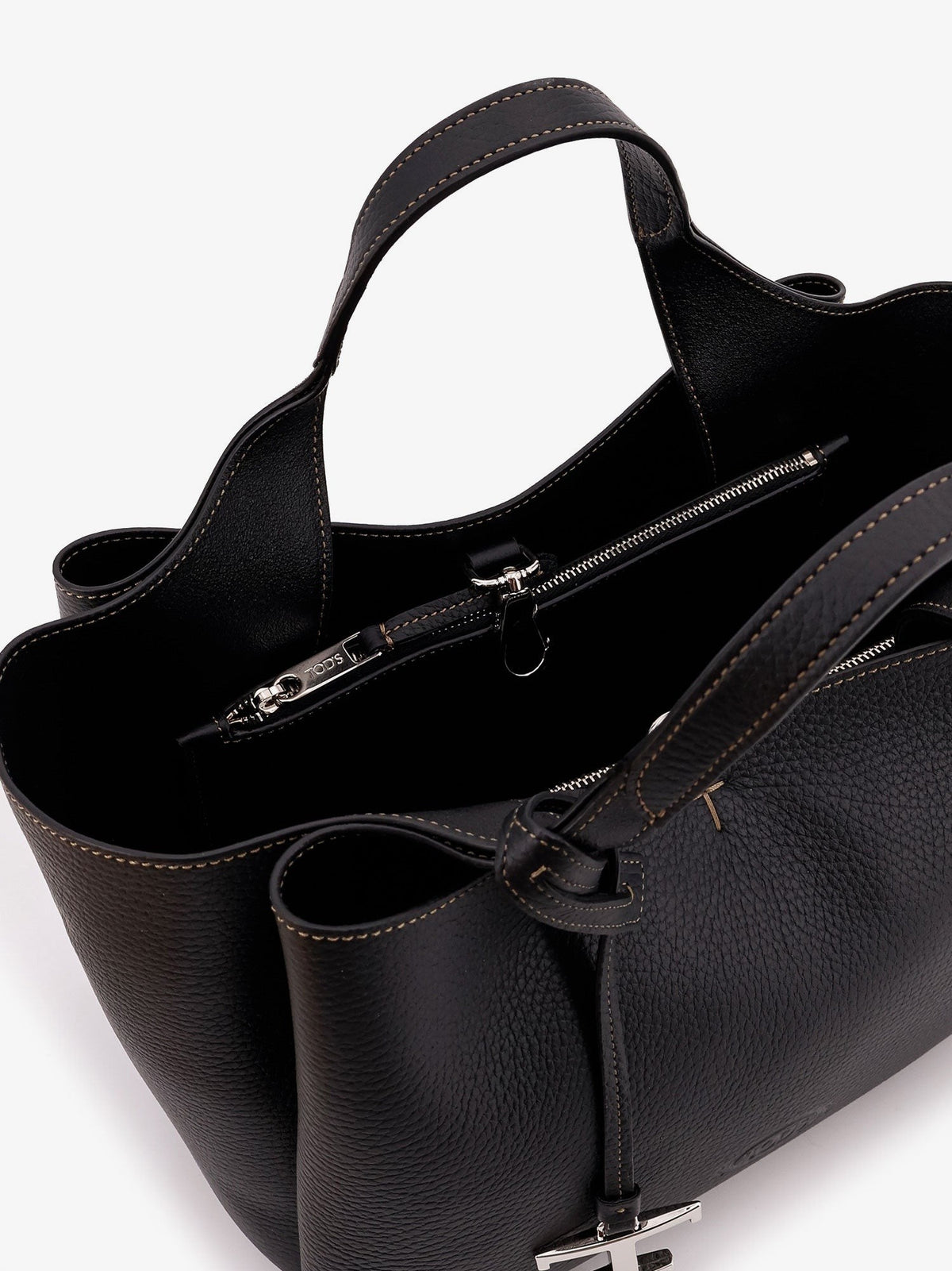 Leather shoulder bag