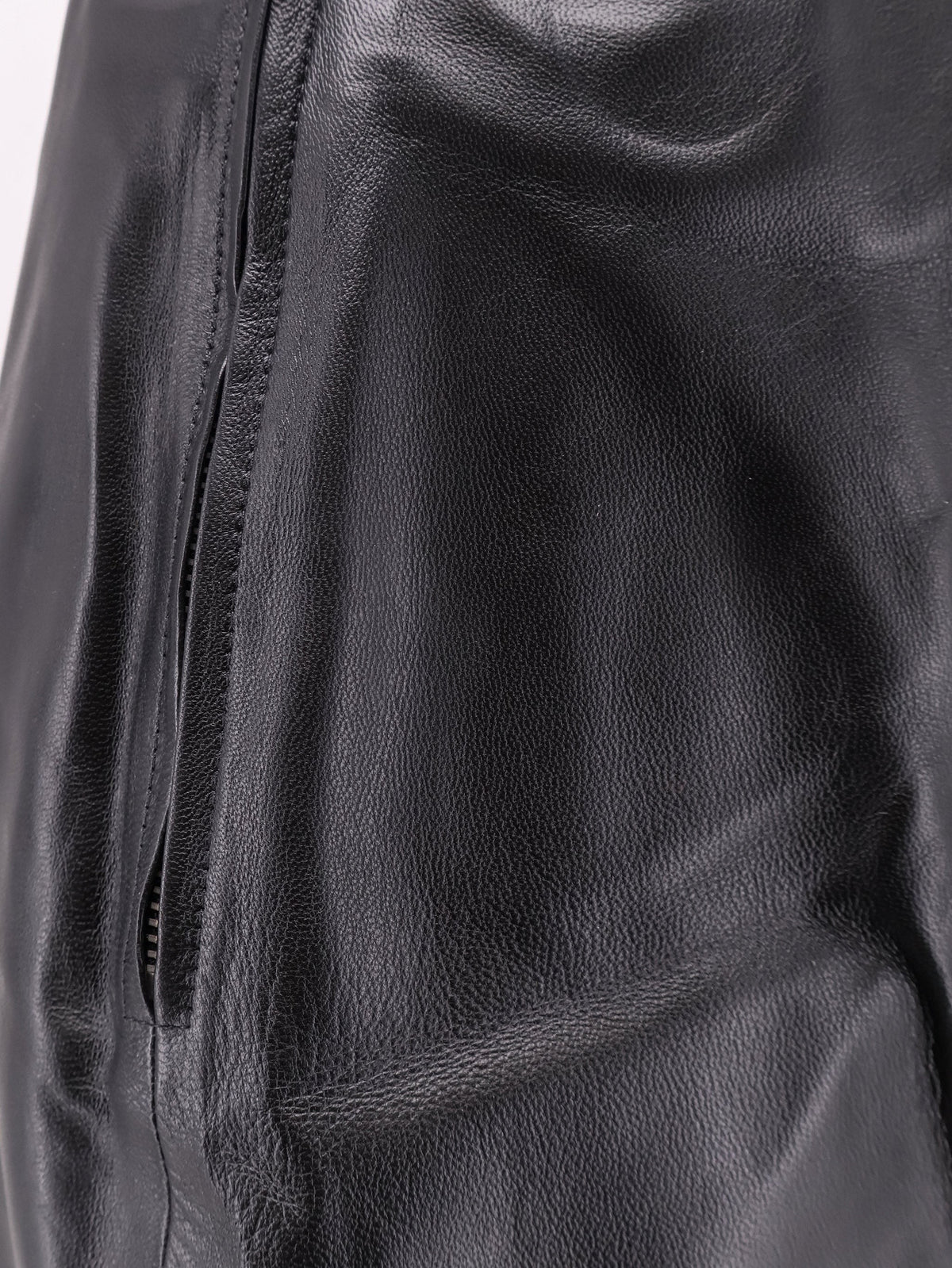 Leather skirt