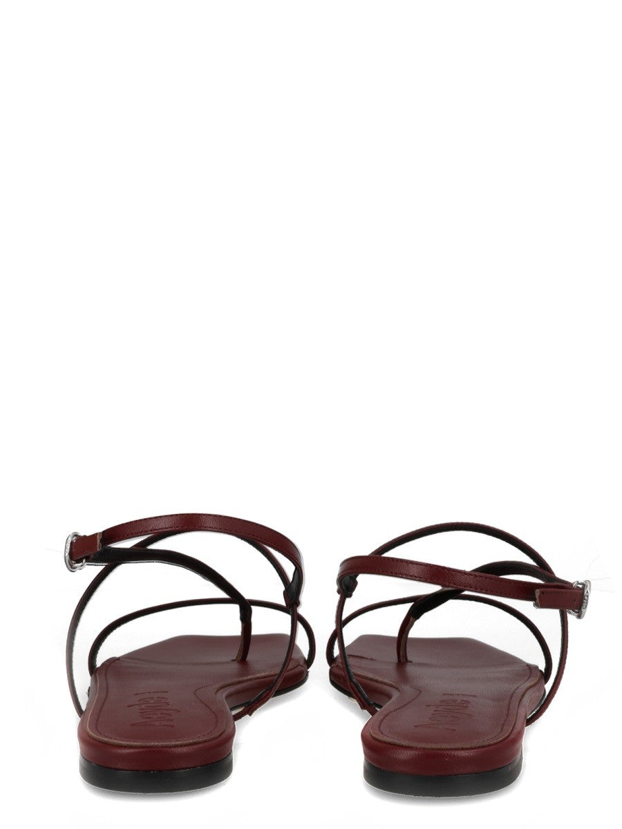 LEATHER THONG SANDAL