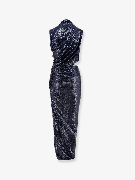 Leo stretch tulle dress with sequins