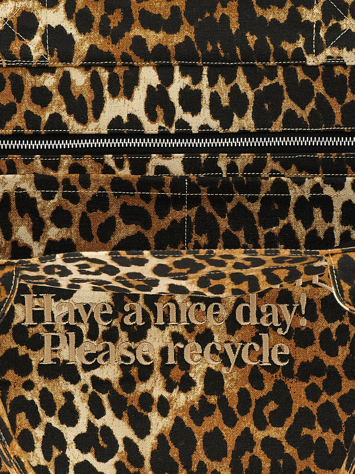 'Leopard XXL' shopping bag