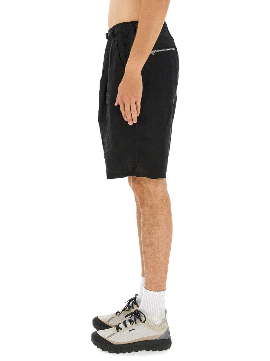 LINEN SHORTS