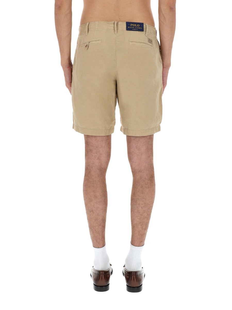 LINEN SHORTS