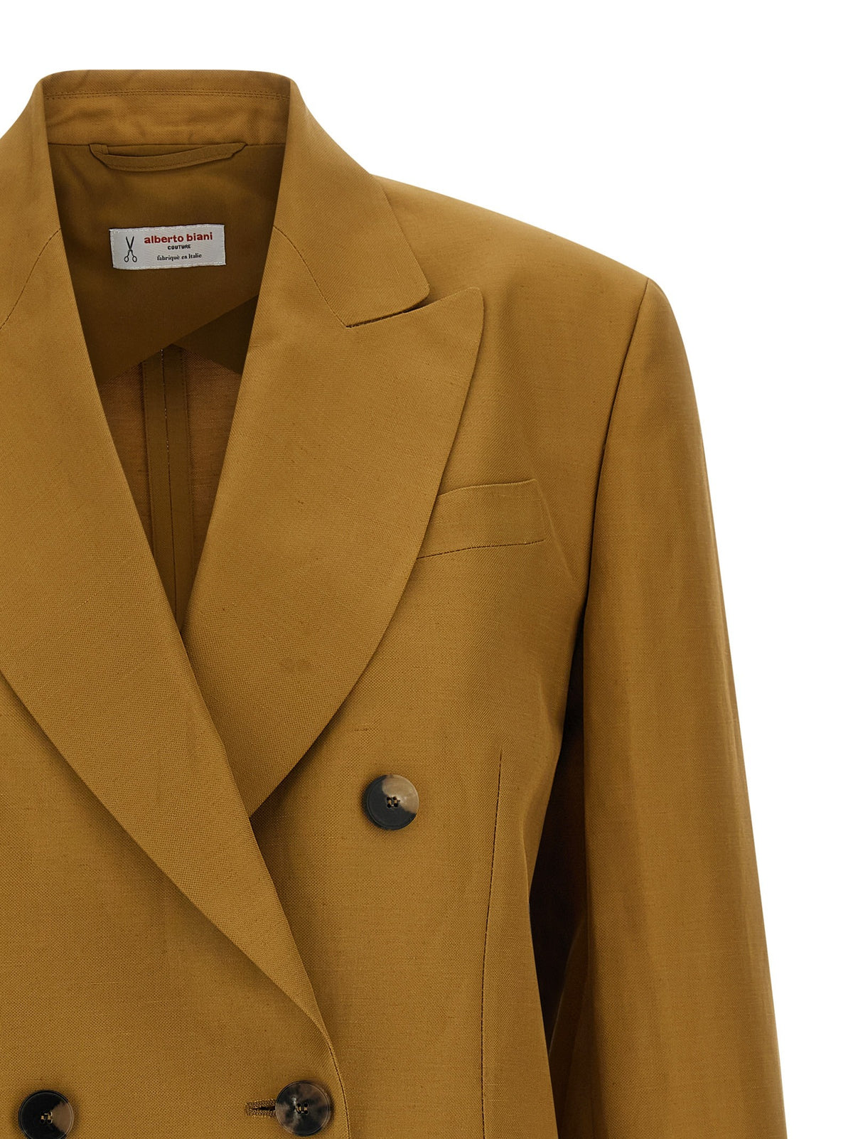 Linen viscose blazer