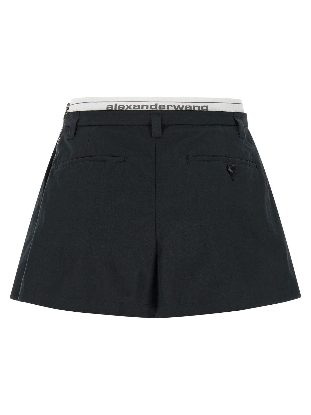 Logo band shorts