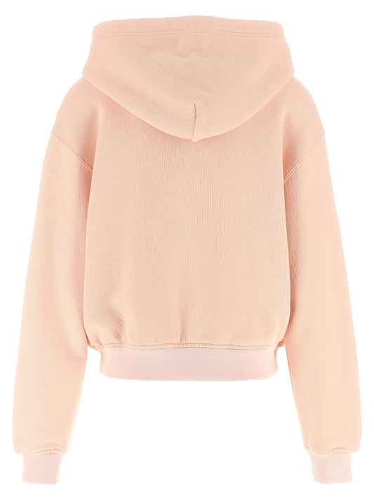 Logo embroidery hoodie