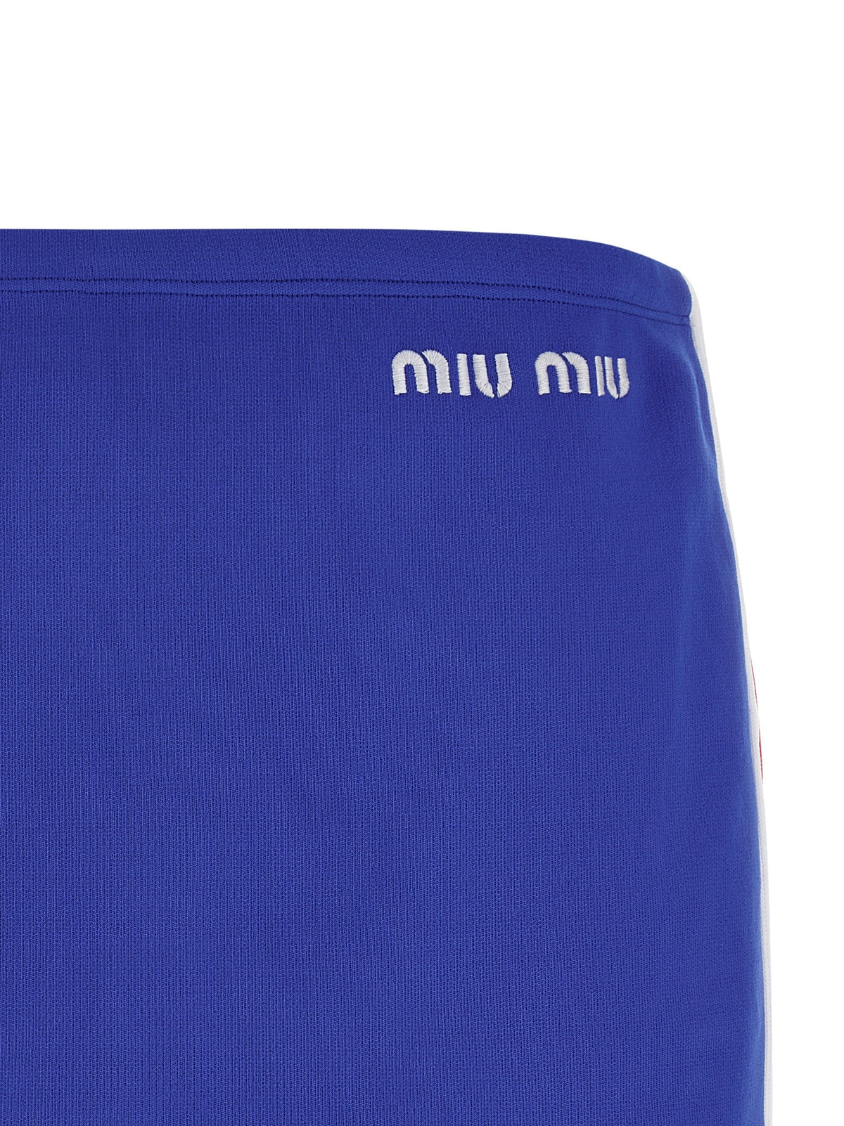 Logo embroidery skirt