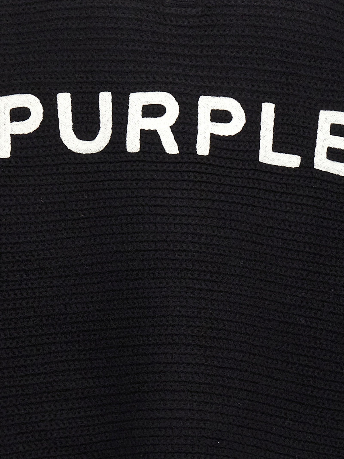 Logo embroidery sweater