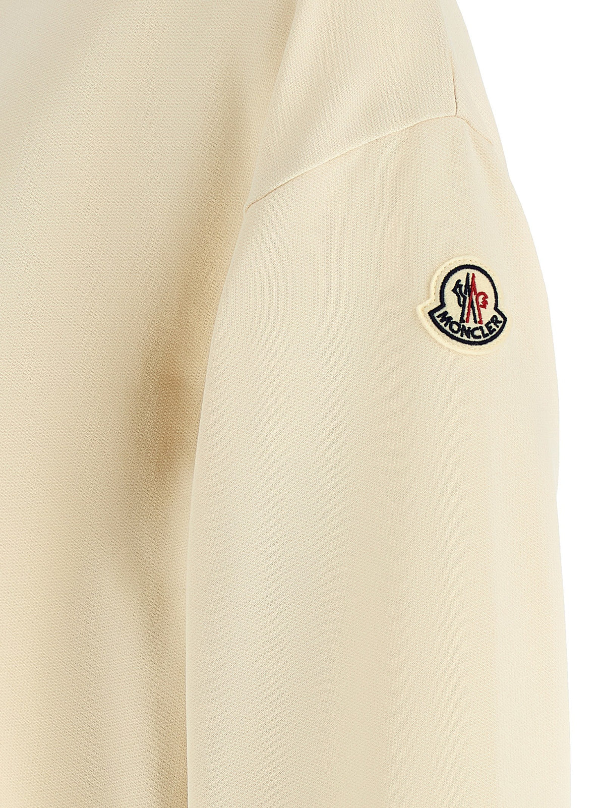 Logo embroidery sweatshirt