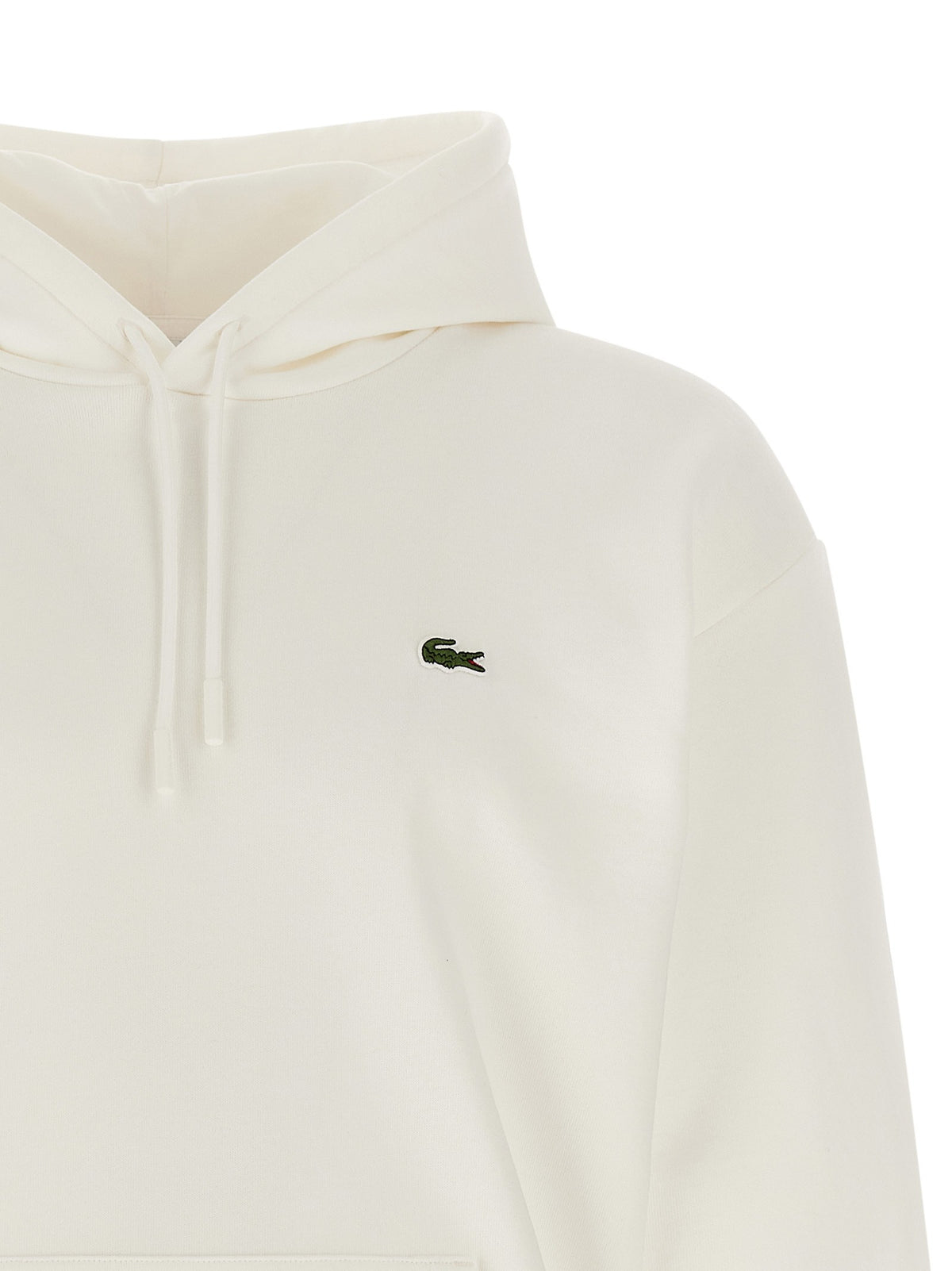 Logo patch hoodie