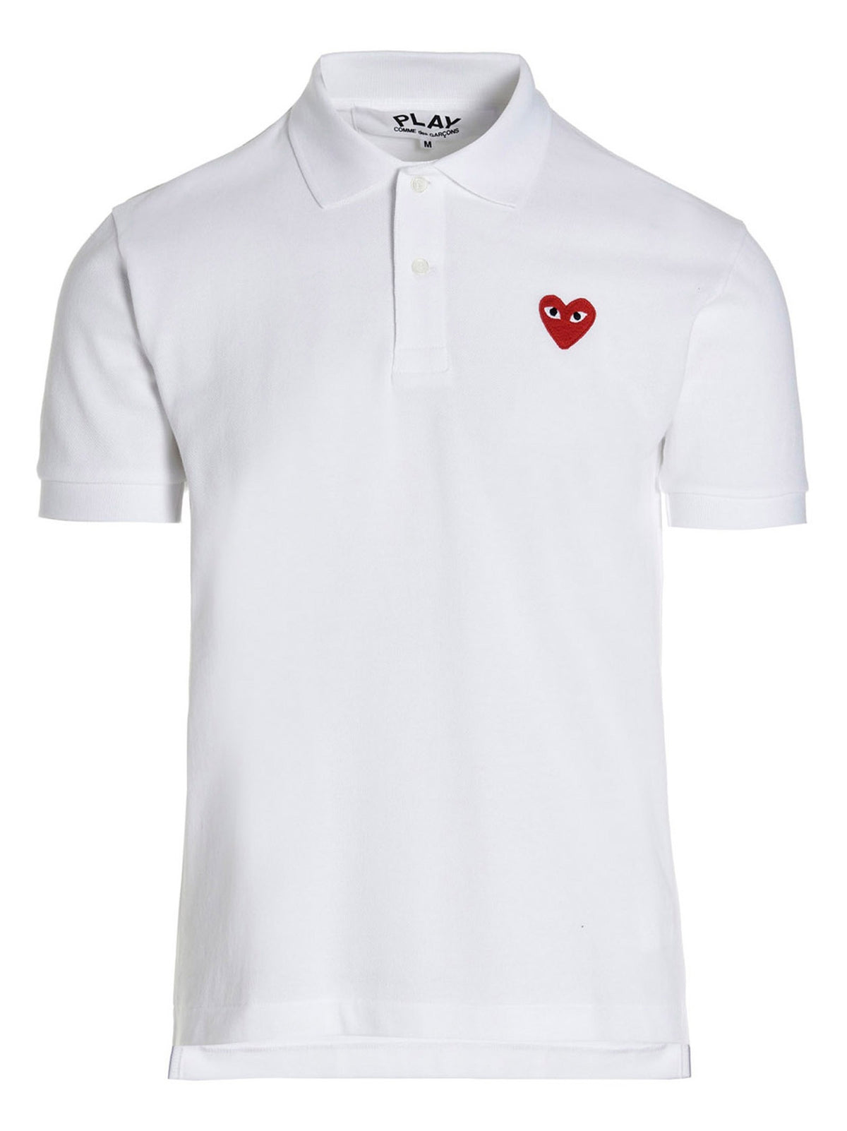 Logo patch polo shirt