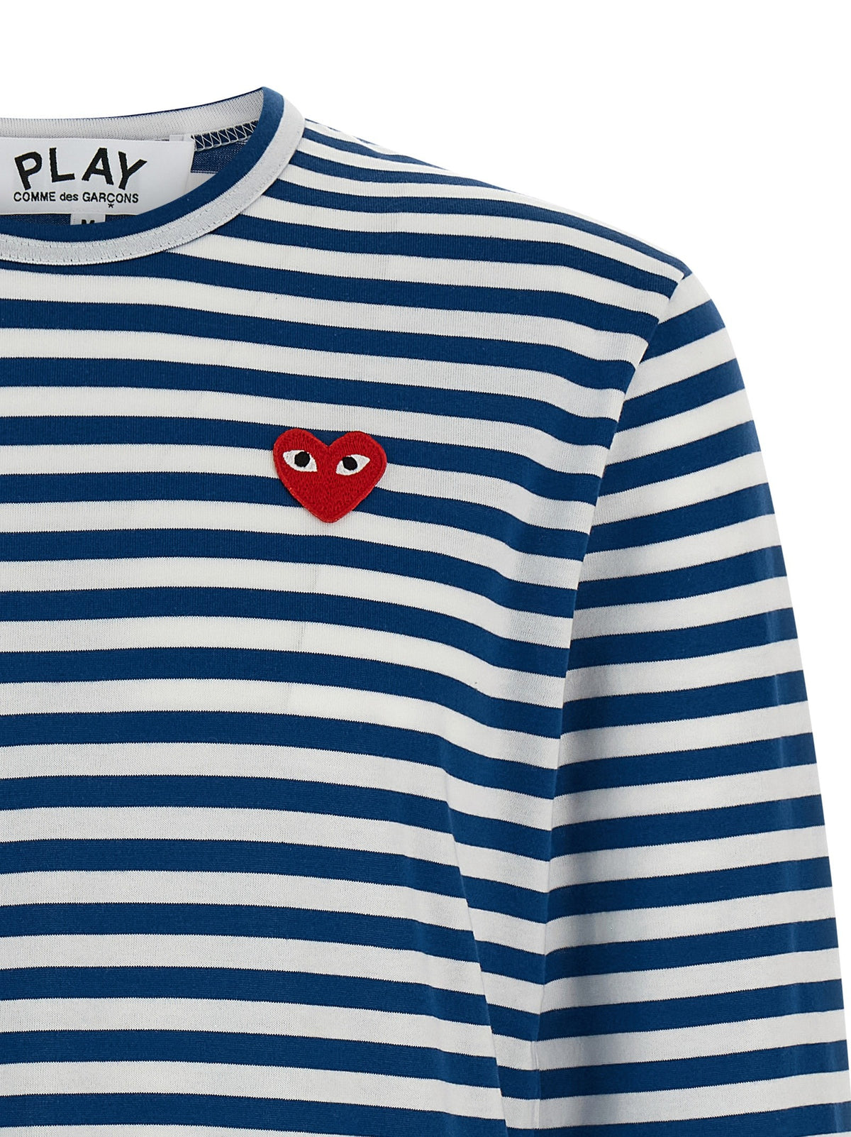 Logo patch stripes t-shirt