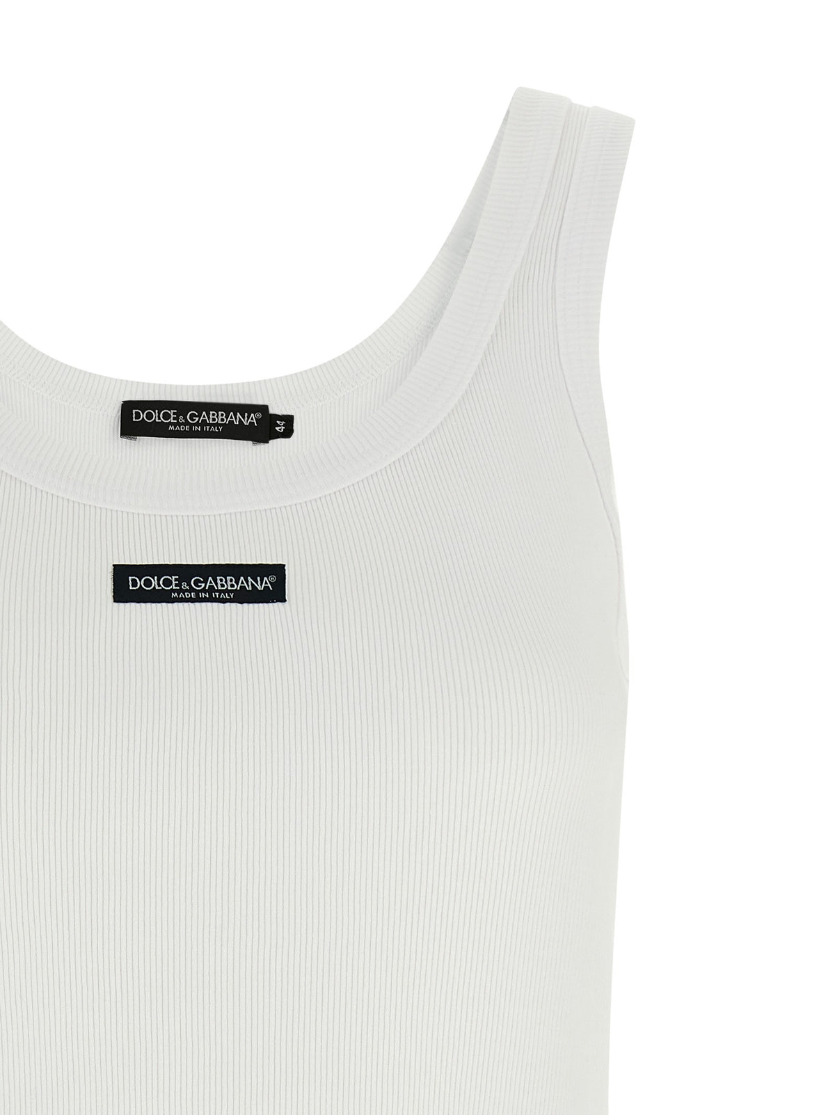 Logo patch tank top
