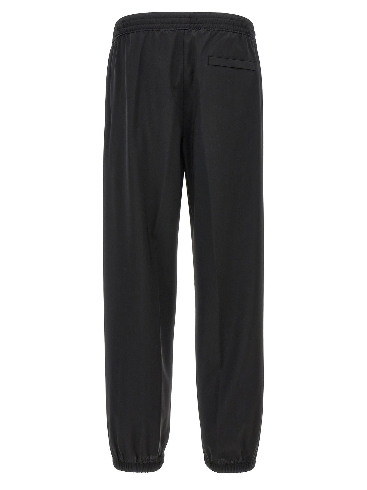 Logo placcetta pants