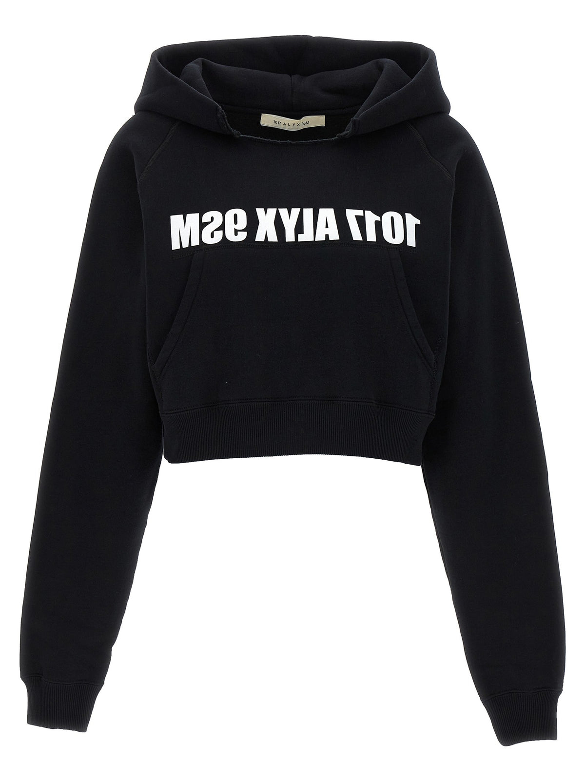 Logo print hoodie