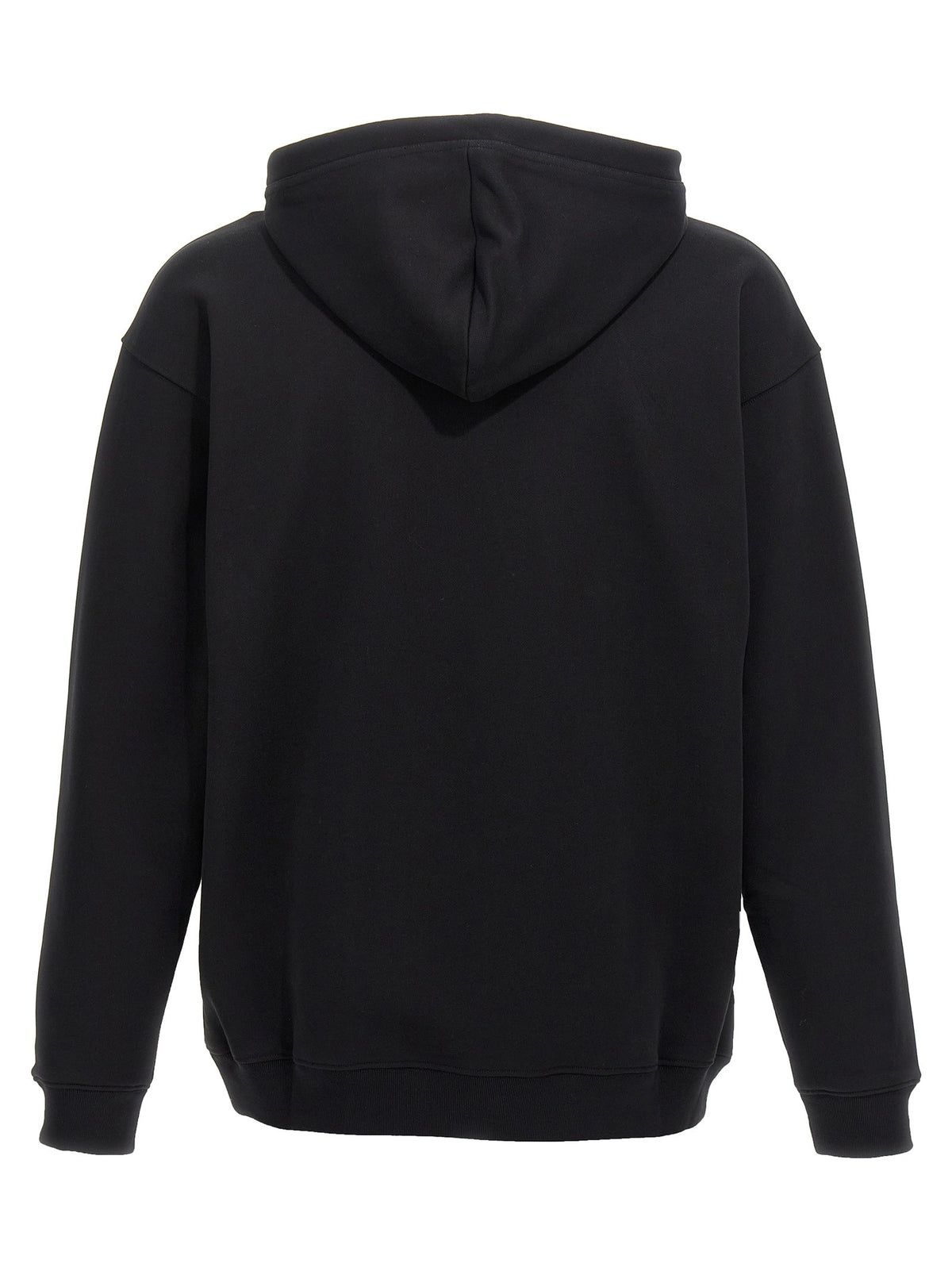 Logo print hoodie