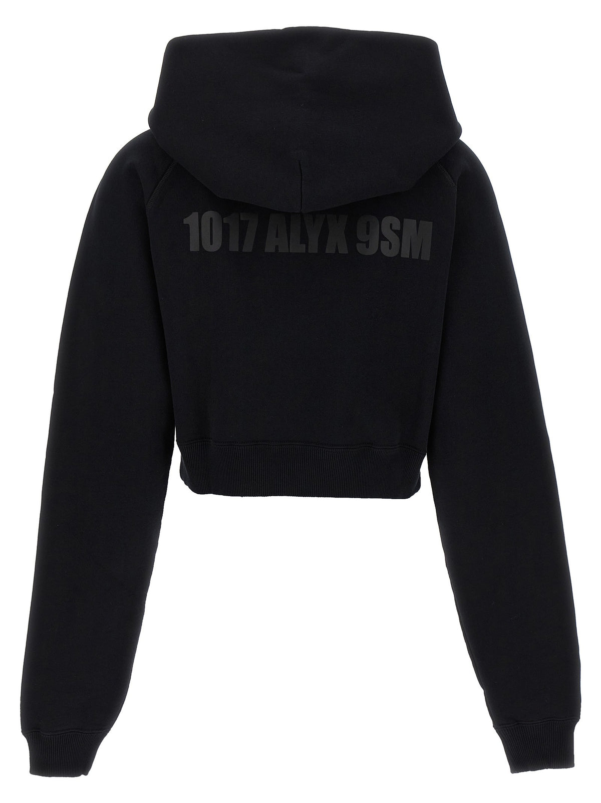 Logo print hoodie