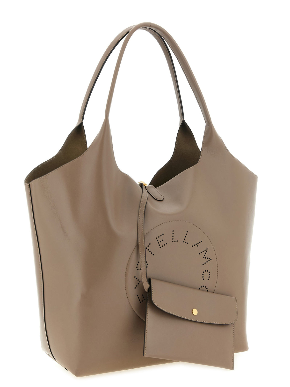 حقيبة تسوق قابلة للعكس بشعار
