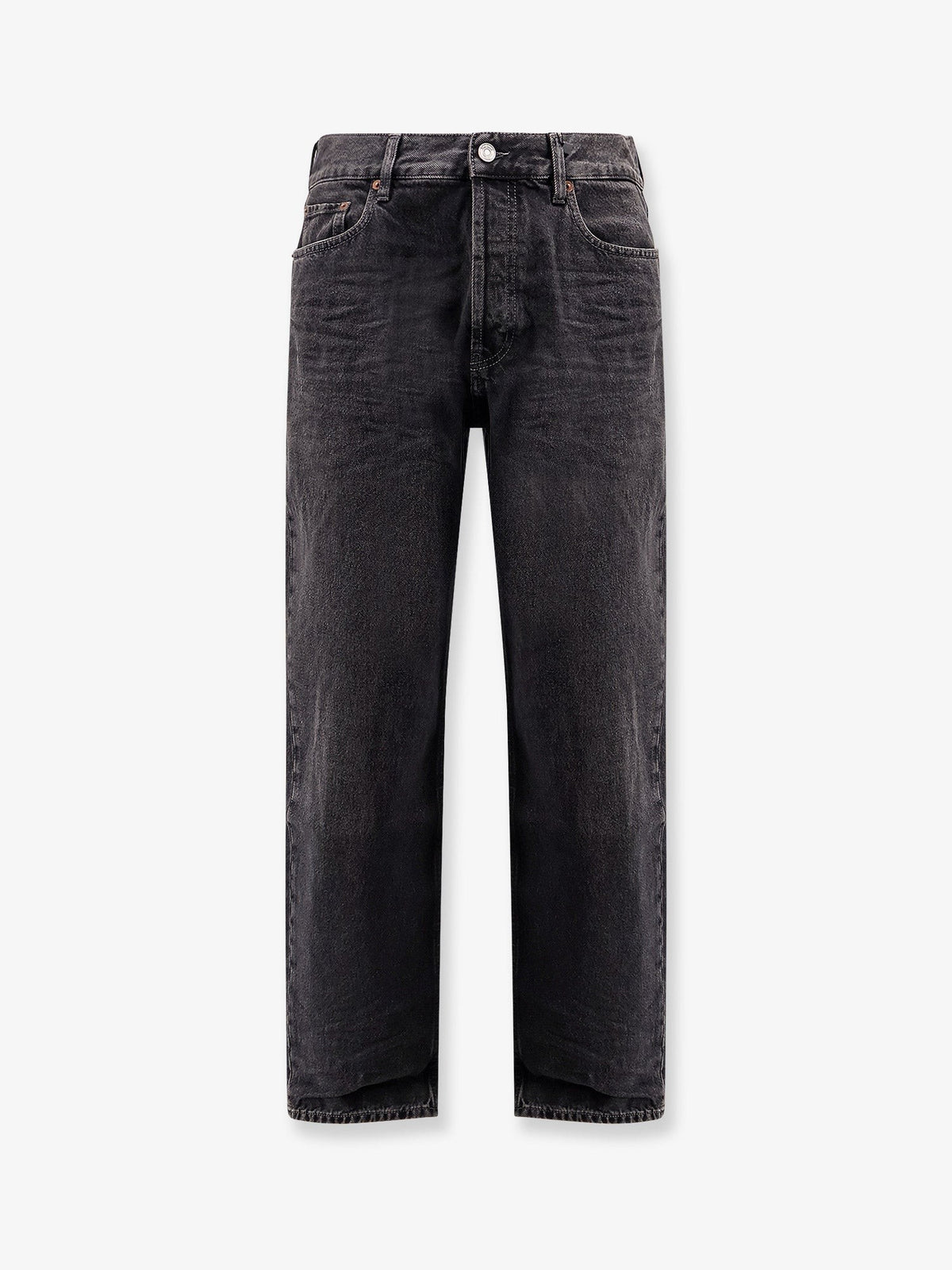 Long Mick black denim trousers