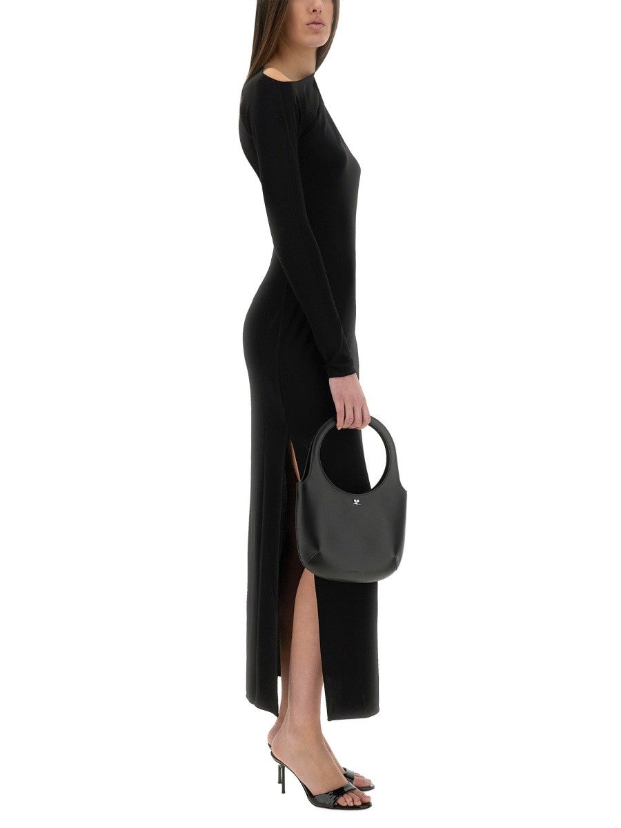 LONG ONE-SHOULDER DRESS
