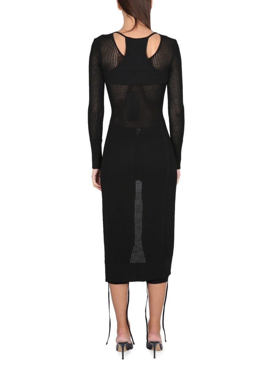 LONG PERFORATED JERSEY