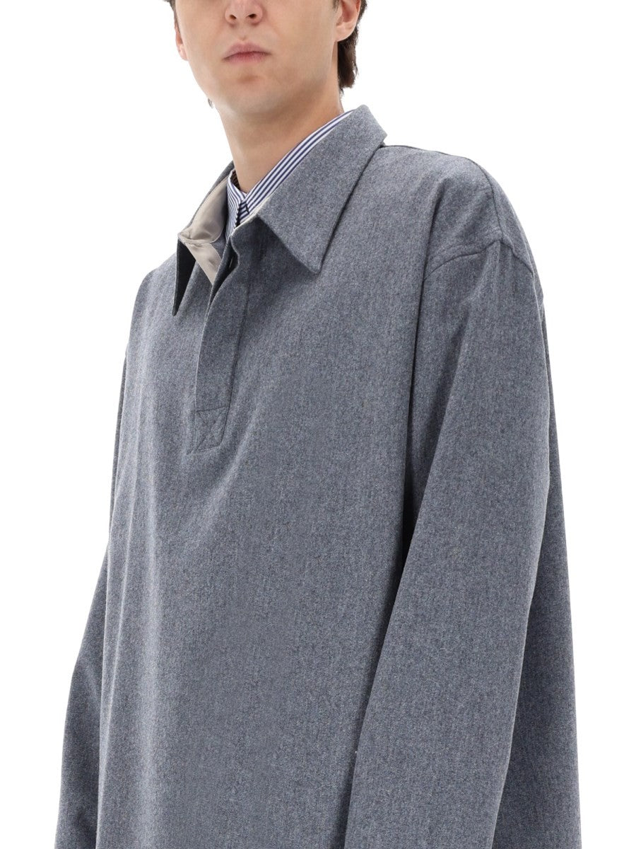 LONG-SLEEVED POLO SHIRT
