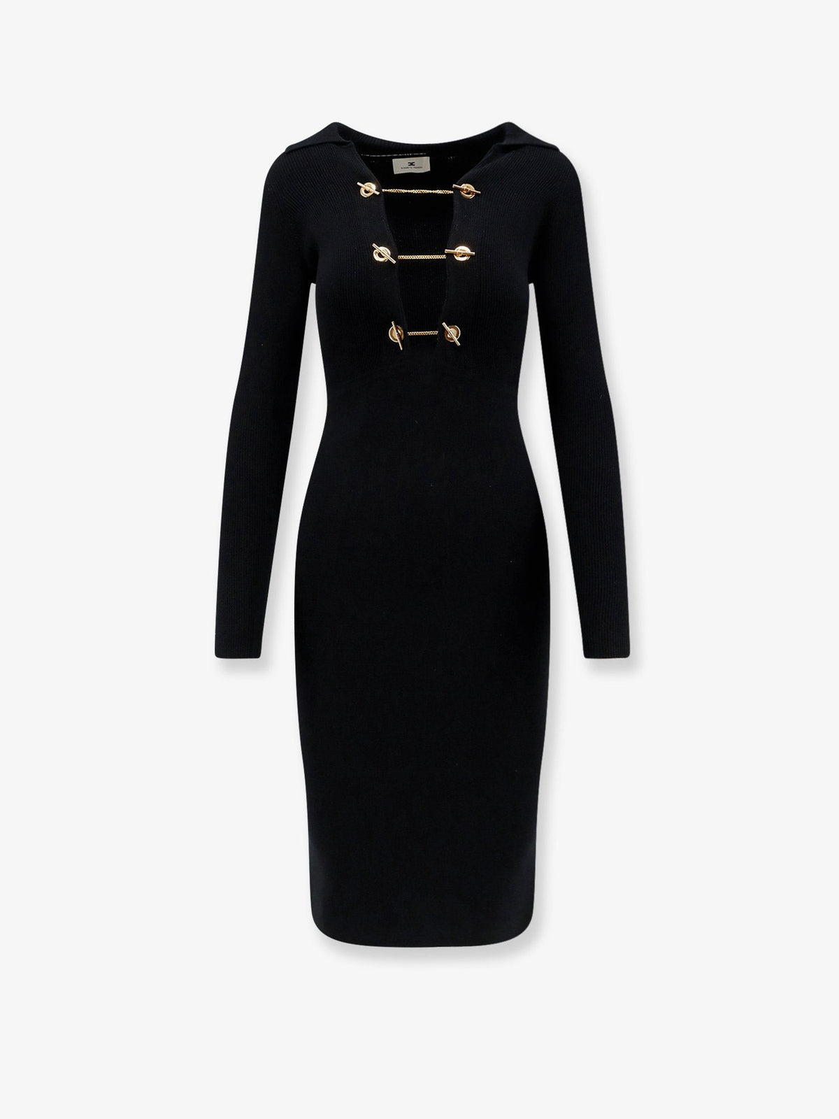 Long viscose blend dress