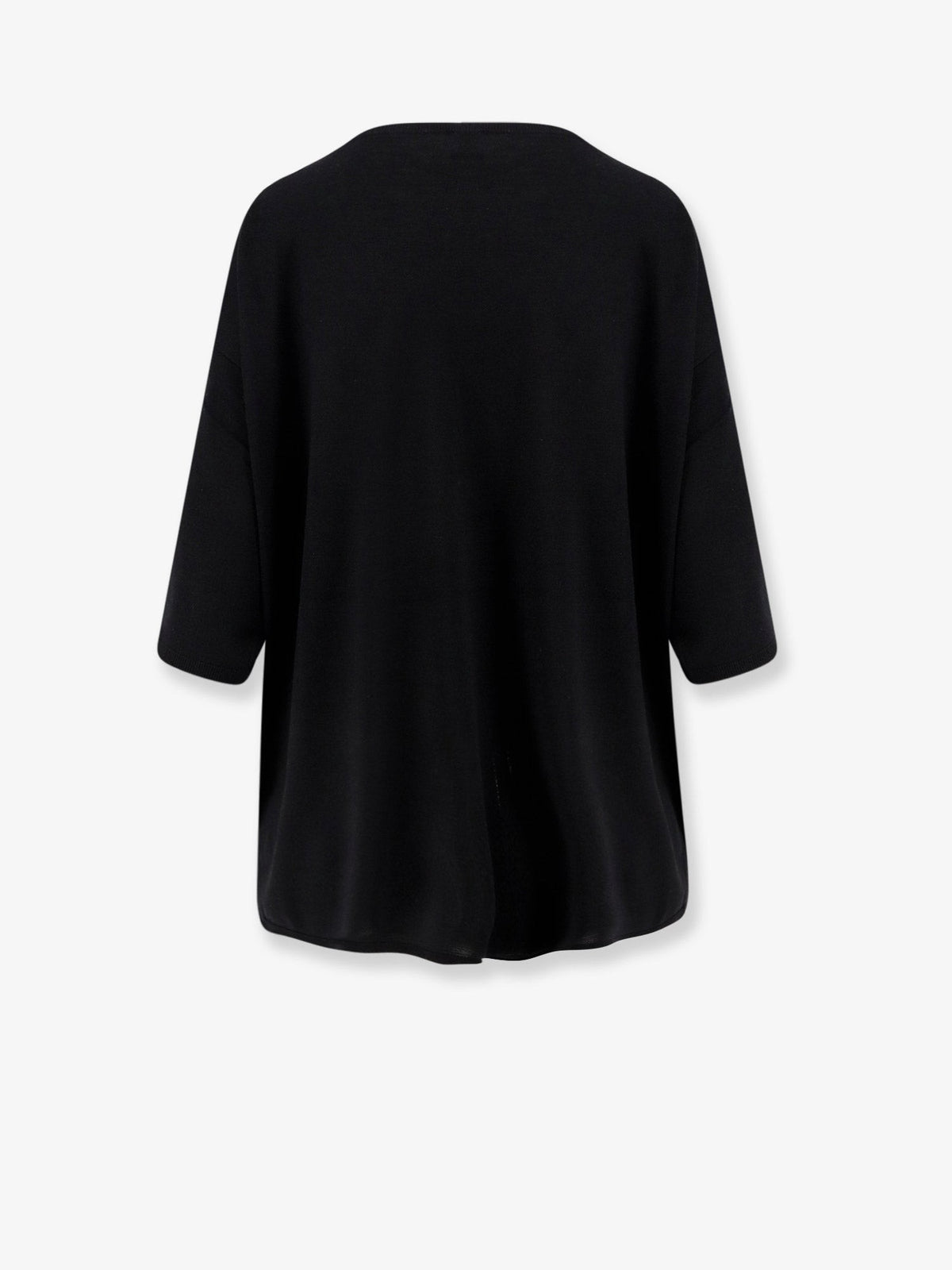 Longline wool blend sweater