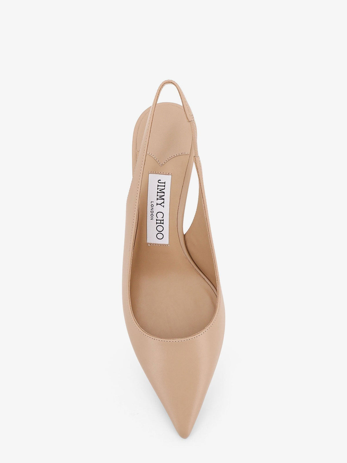 حذاء Love 95 slingback بكعب عالٍ من الجلد
