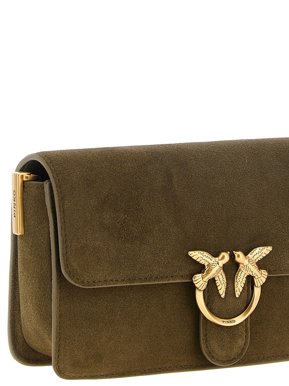 'Love One Slouchy' classic green shoulder bag