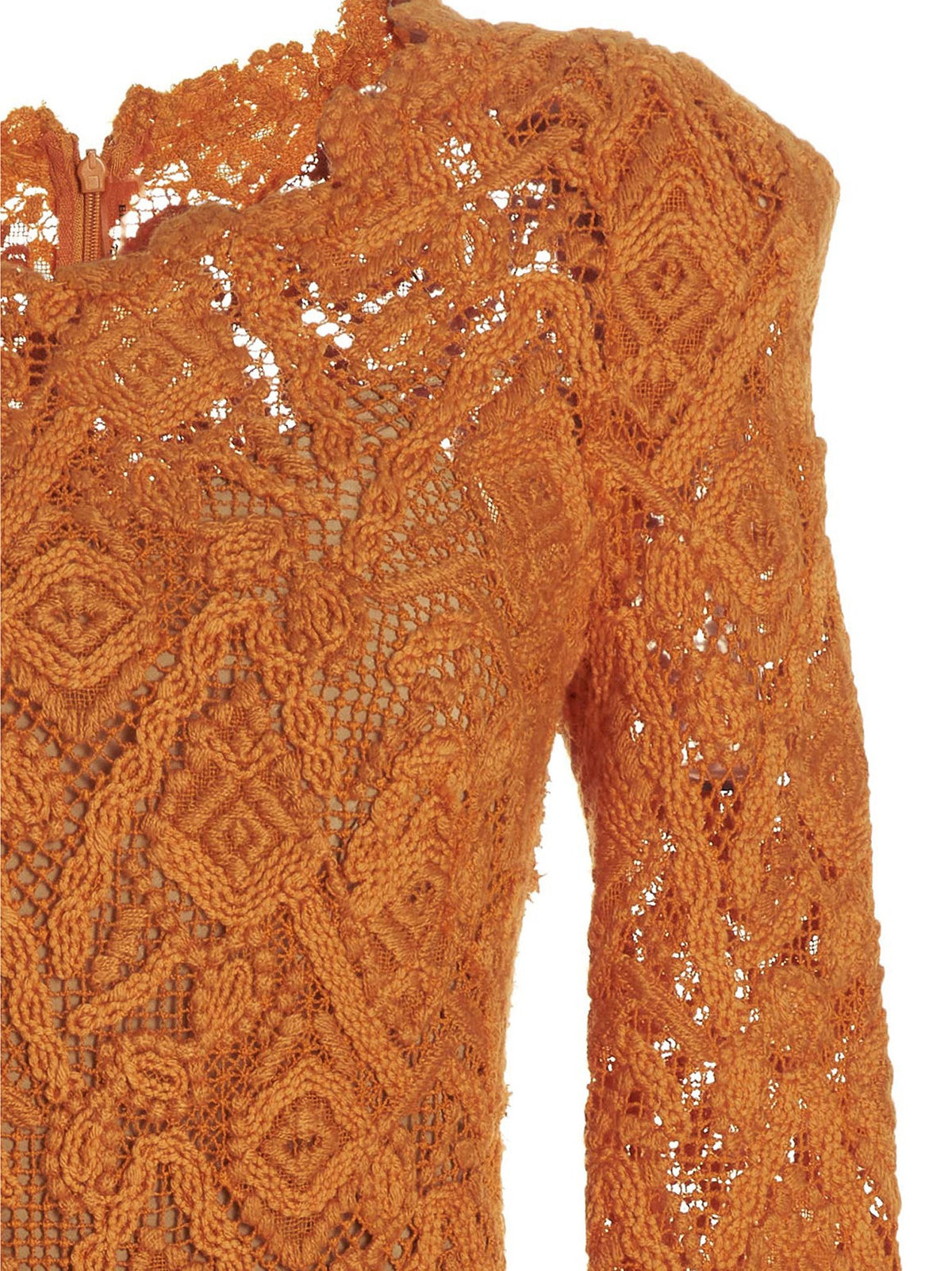 Macramé lace dress