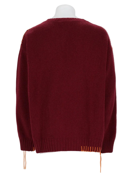MAGLIA "CREW CROP" IN LANA