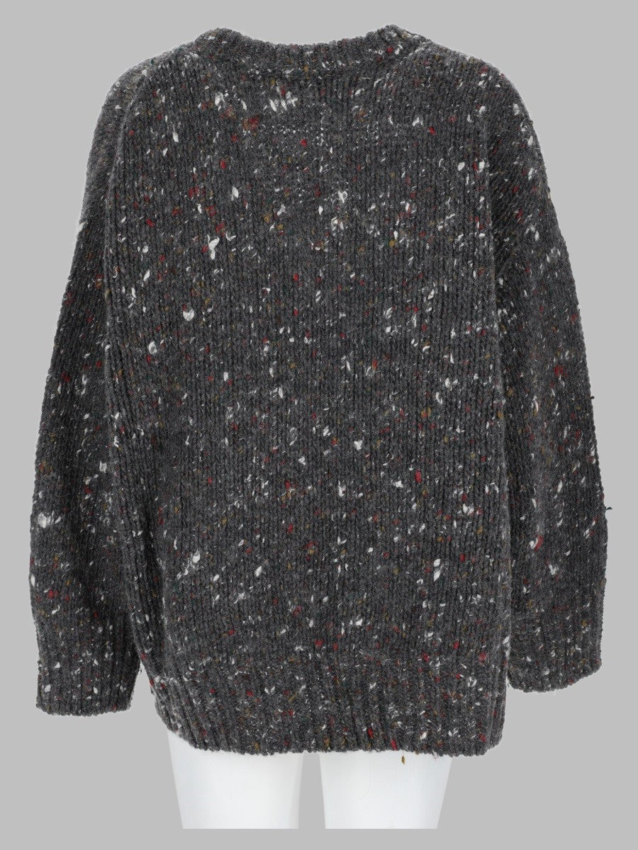 Maglia Girocollo in Tweed
