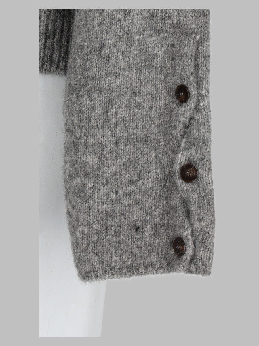 Maglia In Alpaca a Collo Alto