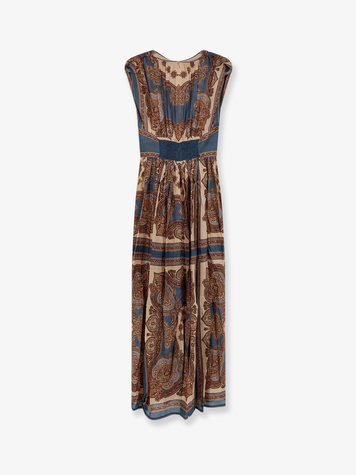 Mahon silk long dress