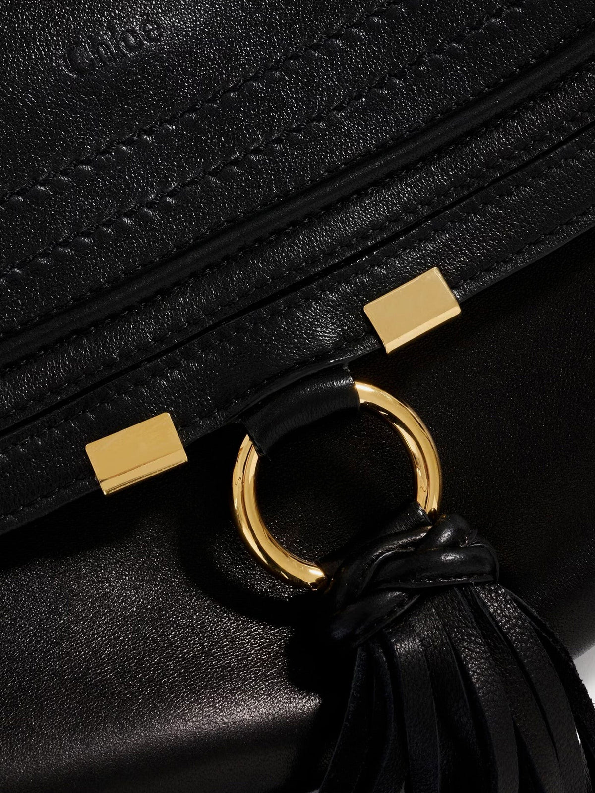 Marcie Foulard leather shoulder bag