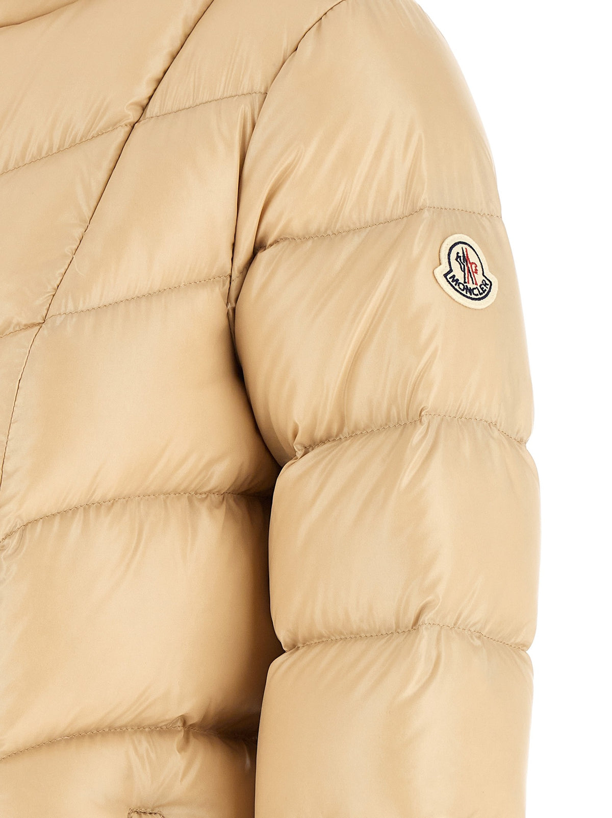 'Marusse' down jacket with Chevron quilting