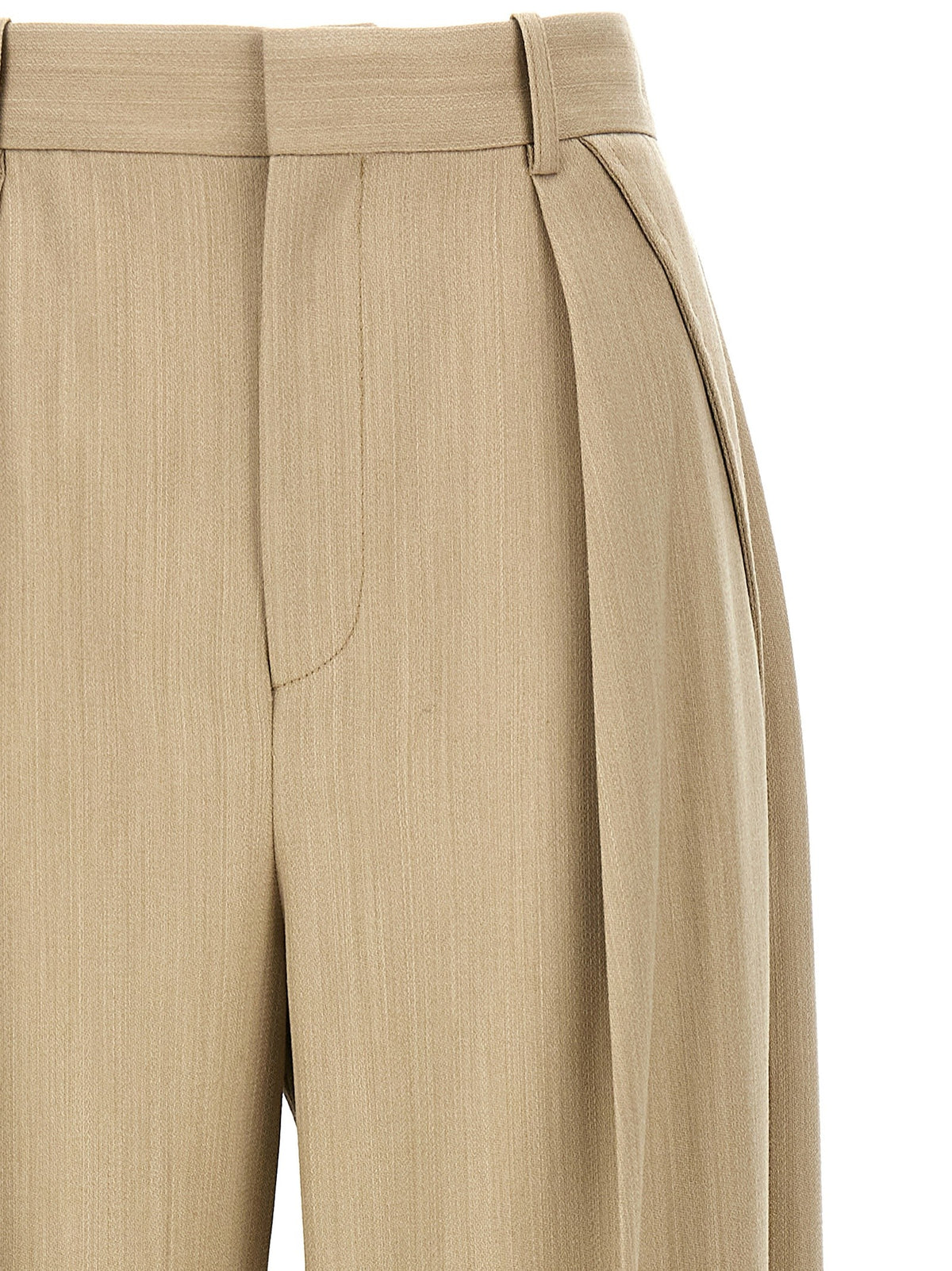 Maxi turn-up pants