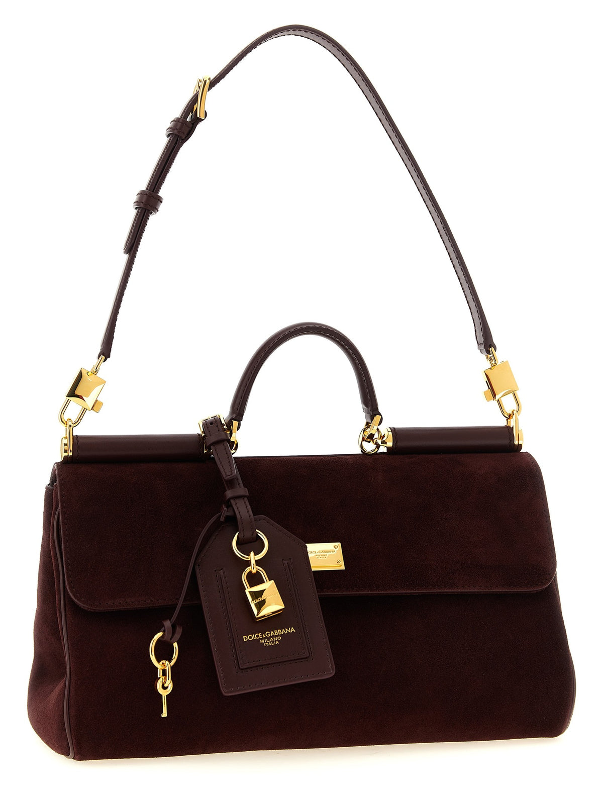 Medium suede 'My Sicily' handbag