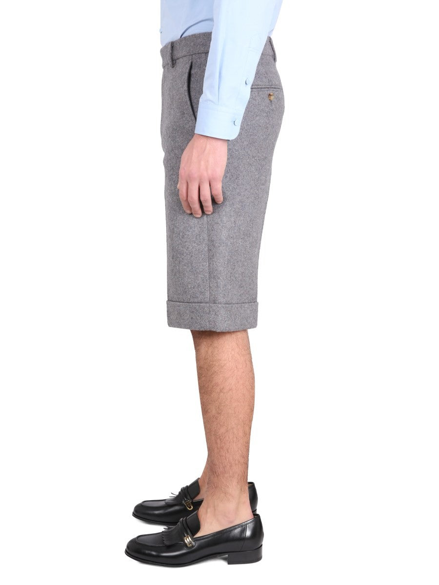 MELANGE CLOTH SHORTS