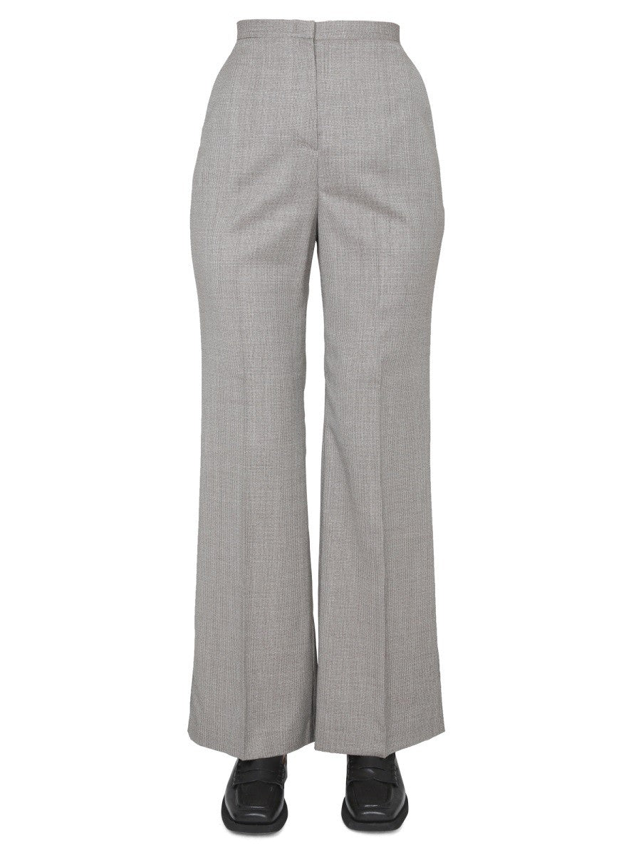 MICRO HOUNDSTOOTH PANTS