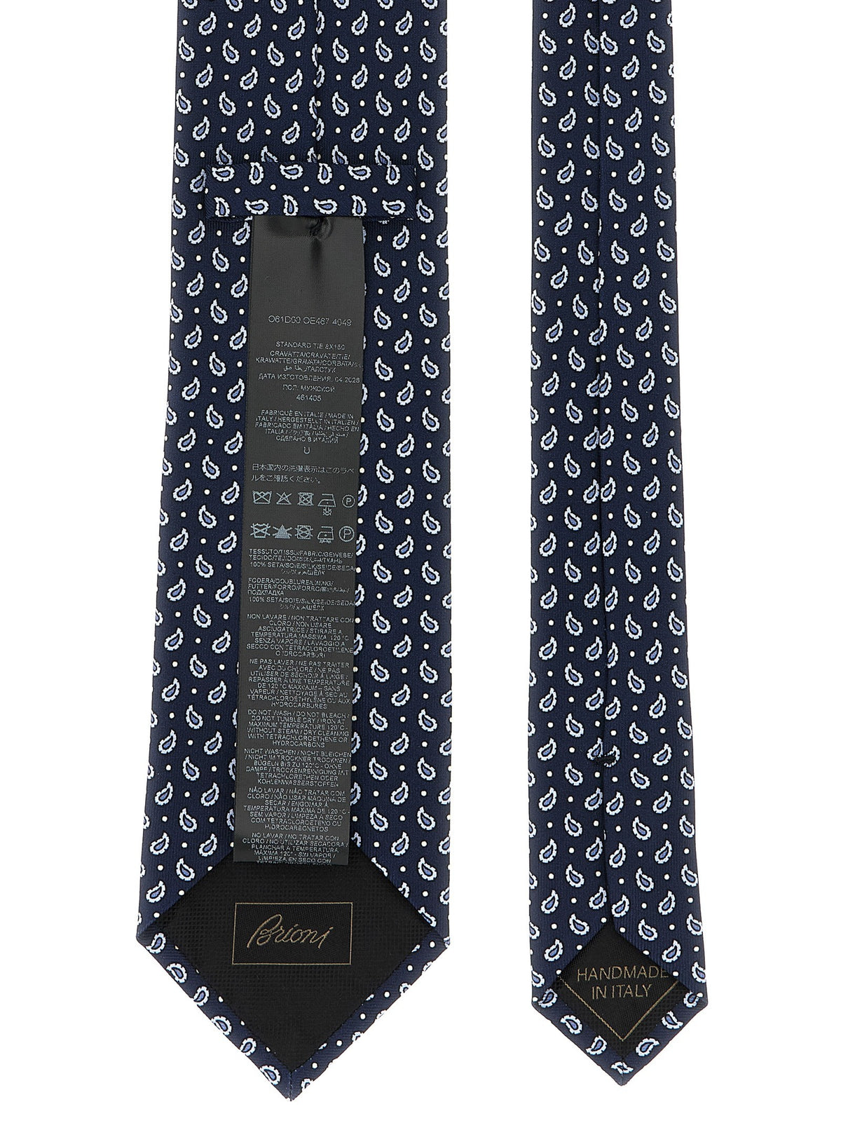 Micro-Paisley tie