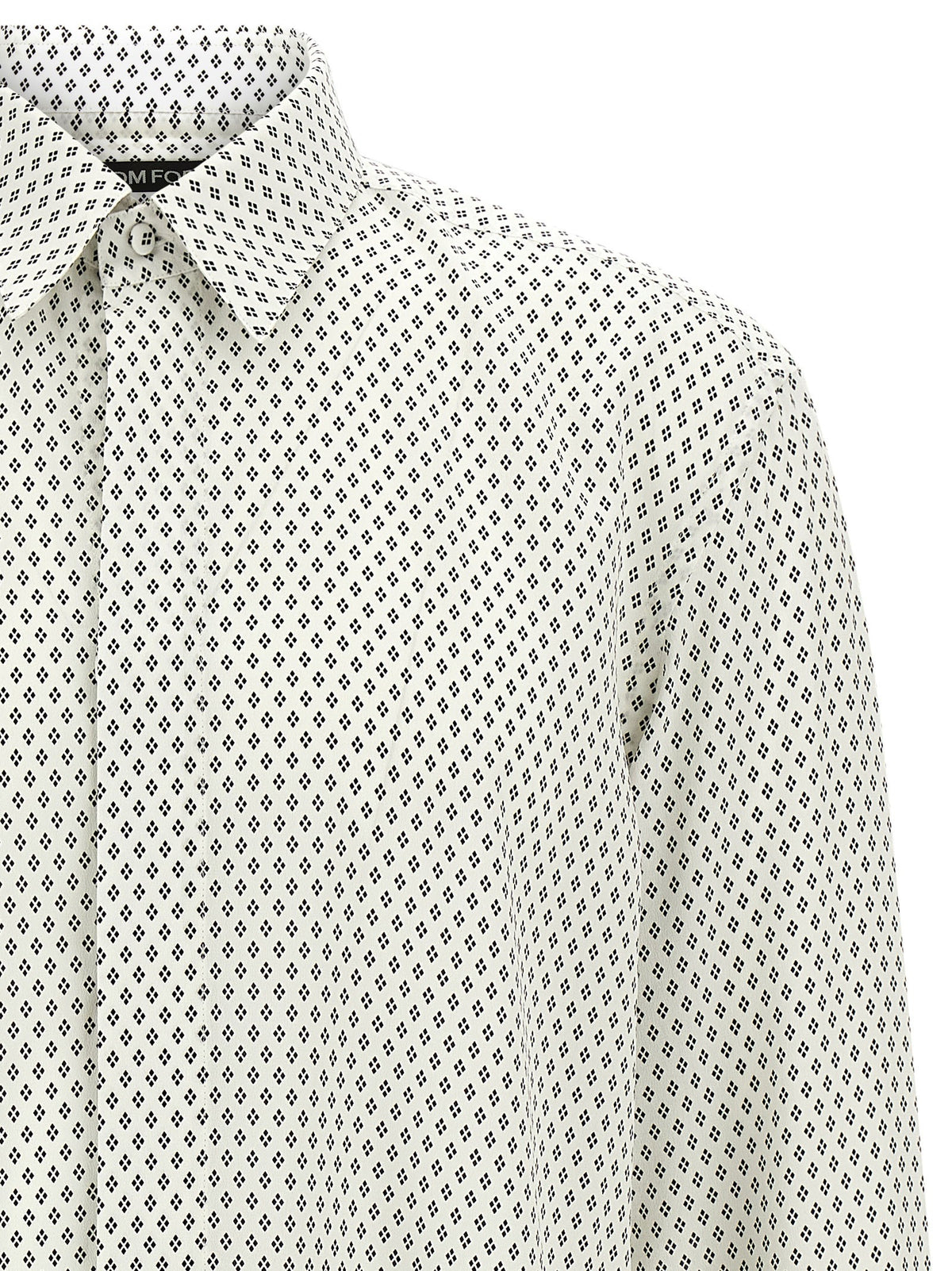 Micro-print shirt