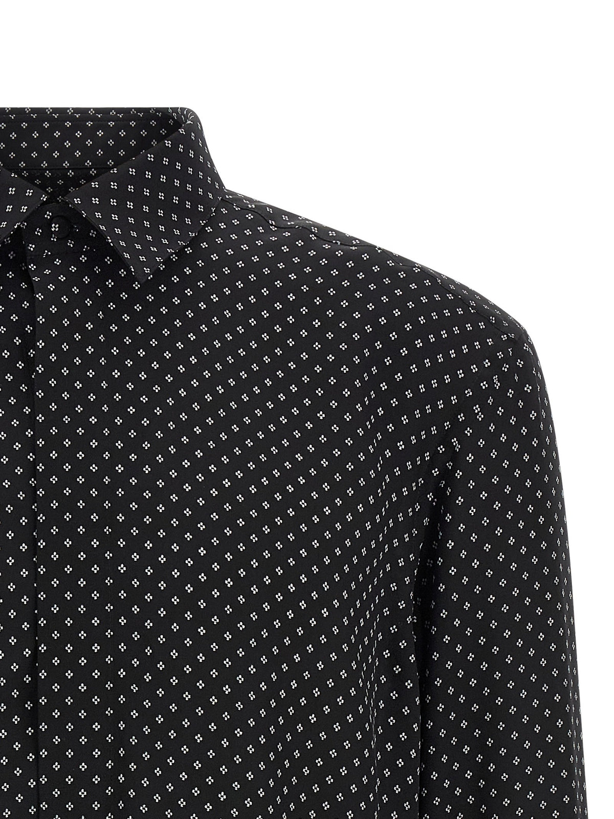 Micro-print shirt