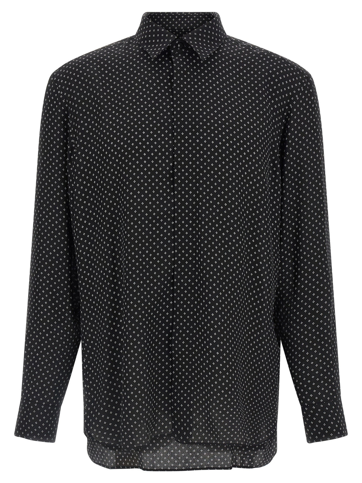 Micro-print shirt