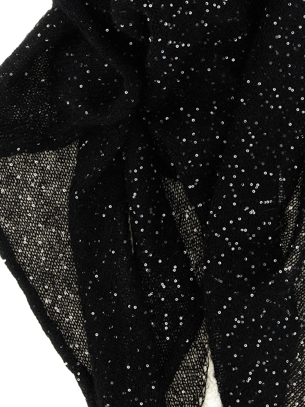 Micro sequin scarf