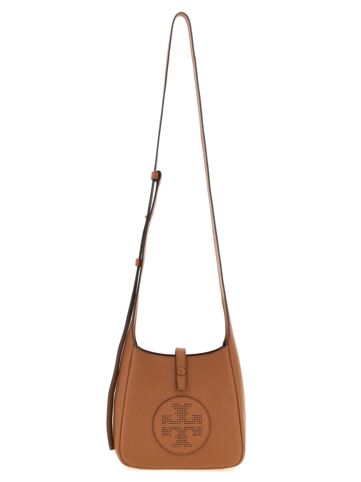 Miller Swing shoulder bag in black hammered leather