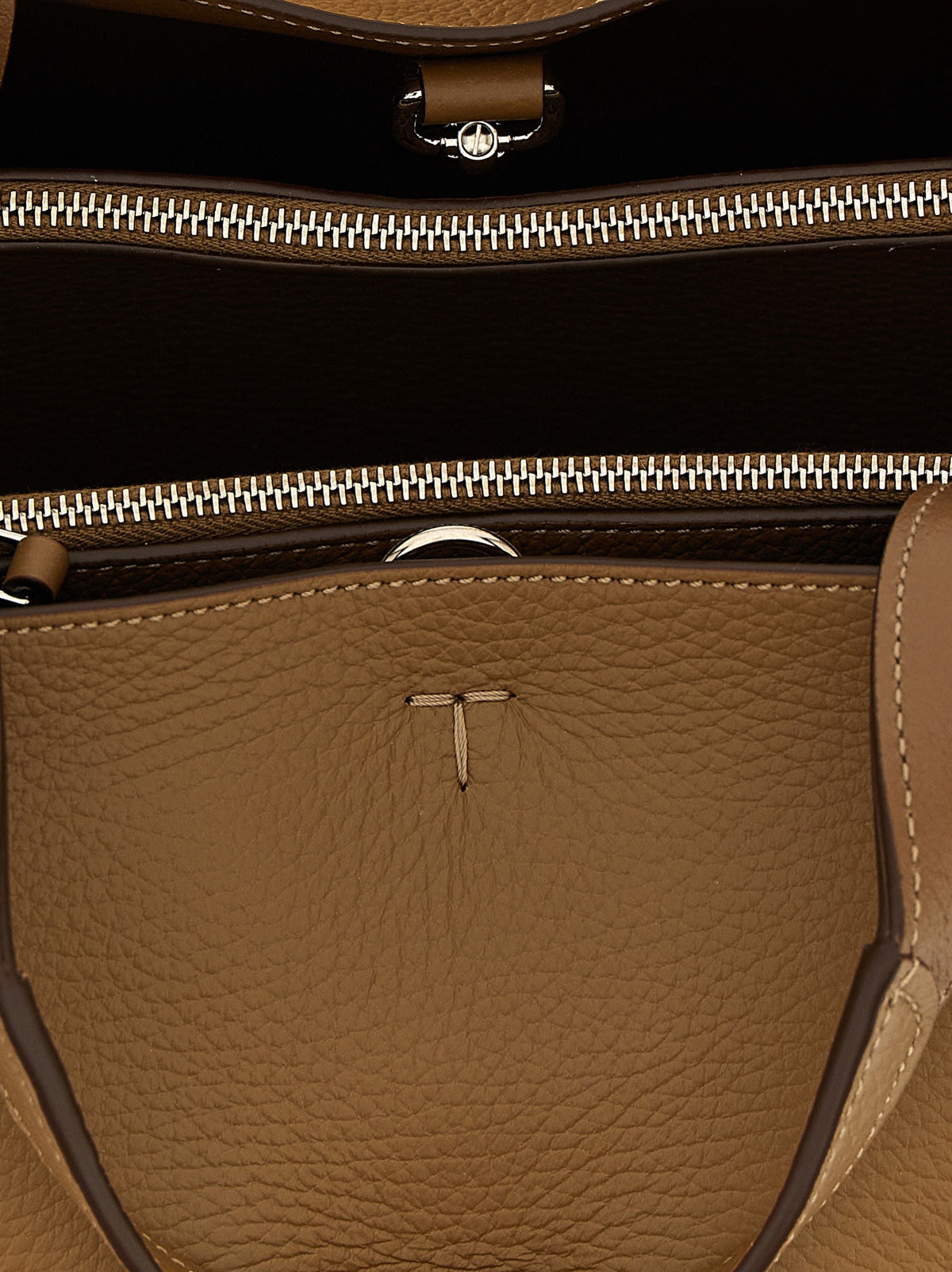 Mini leather handbag