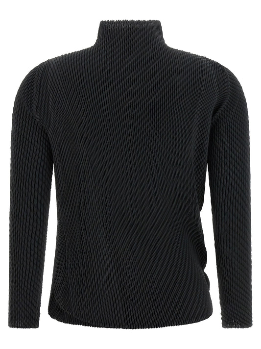'Misty Pleats' top